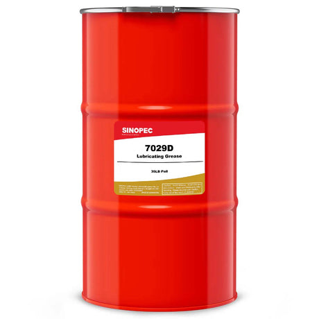 Front image of Sinopec 7029D Lubricating Grease keg of 54kg.